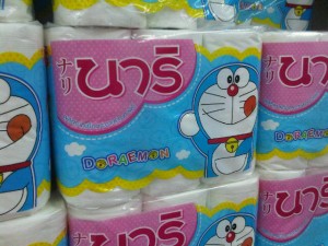 ドラえもんのトイレットペーパー　ナリ