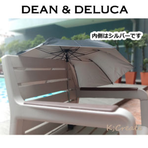 ディーンアンドデルーカ DEAN & DELUCA メンズ 傘 折り畳み 日傘 雨傘 晴雨兼用