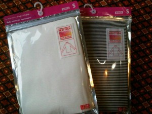 バンコクでも買えるユニクロのヒートテック バンコクでも買えるユニクロのヒートテック