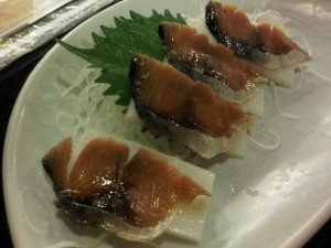 鯖のへしこ サバのへしこ