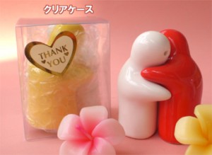 ラブラブ塩コショウのラッピング　クリアケース